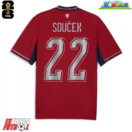 República Checa Tomas Soucek #22 Primera Equipación Mundial 2026 Manga Corta